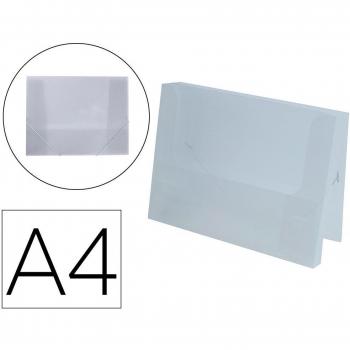 Carpeta Liderpapel Portadocumentos PP DINA4 Transparente Translúcido Lomo 50 mm