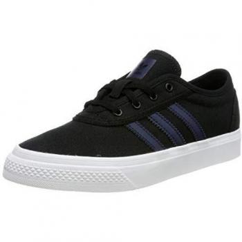 adidas Unisex Kids' Adi-Ease J Skateboarding Shoes, Core Black/Collegiate Navy/FTWR White, 4 UK