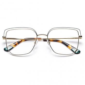 Etnia Barcelona Chrysler GDBL Armazones para Mujer Dorados 54 Lentes Recetadas