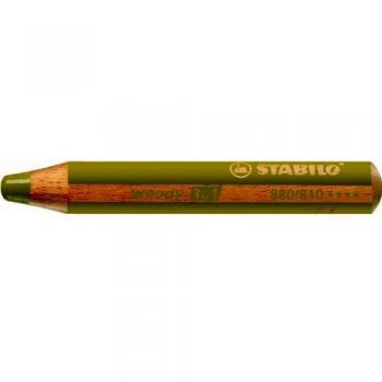 STABILO Woody 3-in-1 Colored Pencil, Watercolor and Wax Crayon - Gold