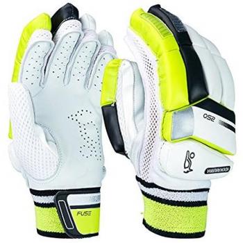 Kookaburra fusible 250 Guantes Bateo - Blanco, Junior Left Hand
