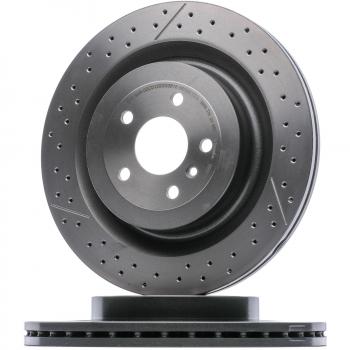Disco de freno BREMBO 09.B710.11, ventilado, geschlitzt, altamente carbonizado, 1 pieza