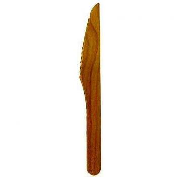 Metaltex Eco CUCHILLO DESECHABLE, Madera, Negro