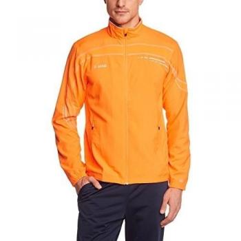 JAKO Jacke Speed - Chaqueta, color naranja neón, talla L