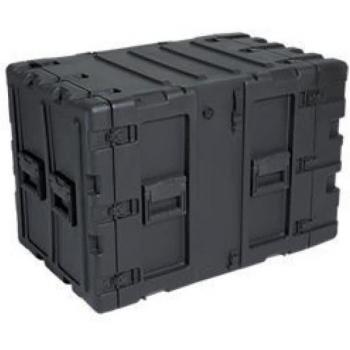 SKB 3RS-11U24-25B Static Shock Rack System, Black, 19in rackable x 24in deep x 19 1/4in high