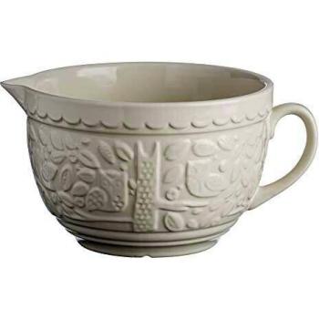 Mason Cash Batter Bowl, Stoneware, Cream, 2L