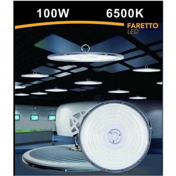 Foco LED Slim Industrial 100W UFO Reflector IP65 Luz Fría