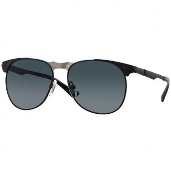 Persol PO1016S Polarized 1130S3 Men's Sunglasses Black Size 55