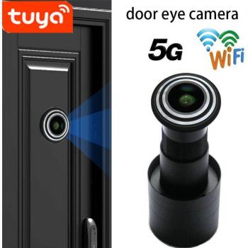 Mirilla Electrónica SNQ HD 1080P con Cámara de Seguridad y Gran Angular de 150 Grados