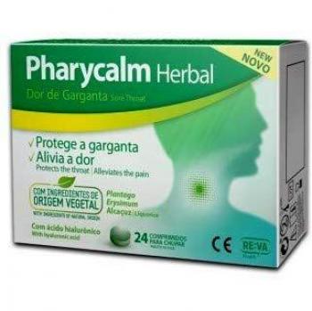 Reva-Health Pharycalm Herbal Dolor de Garganta 24 Comprimidos - 1 unidad