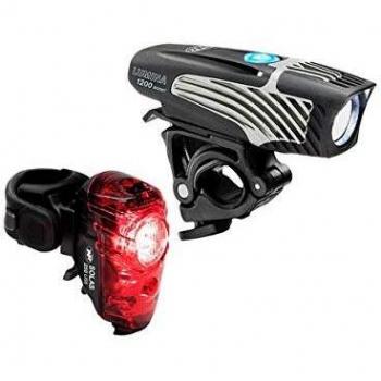 NiteRider Lumina 1200 Boost and Solas 250 Combo Negro, Talla única