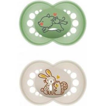 Chupete Mam Original Pure Silicona +6M Neutro 2uds