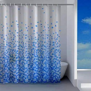 Cortina de Ducha Polis Gedy 180x200 cm Diseño Fragmentos 1315