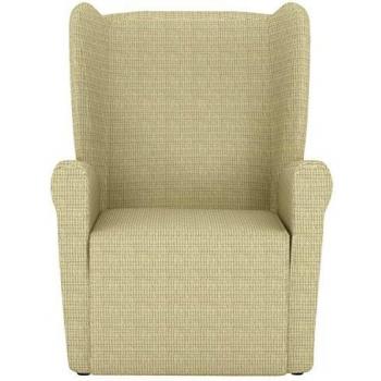 Eiffel Textile Lille Funda sofá sillón orejero, Algodón, Marfil, 55 x 195 x 2 cm