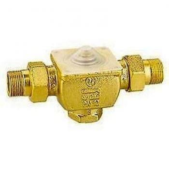 Válvula de bola motorizada de dos vías 1 1/4 con microinterruptor auxiliar 230V Caleffi 638072
