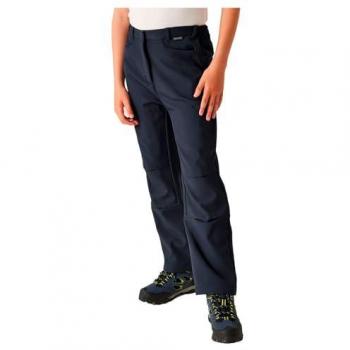 Regatta Kids Water-repellent Softshell Trousers Navy, Size: 9-10 Years