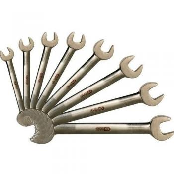 Juego de llaves fijas dobles TITANplus KS TOOLS, 8 piezas