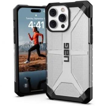 UAG Plasma Series Mobile Phone Case 6.1 - Silver, Black
