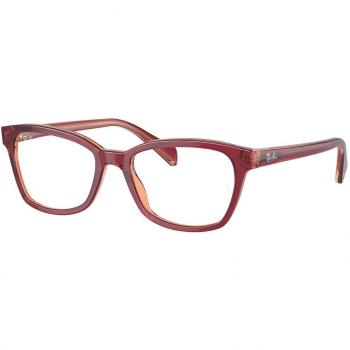 Ray-Ban RY1627 3947 Armazones para Niños Rojas con lentes recetados de 48 mm