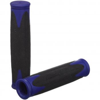 Puños de Manillar Velo D2 - Antideslizantes de Dos Componentes 130mm con Agarre Suave y Absorción de Impactos