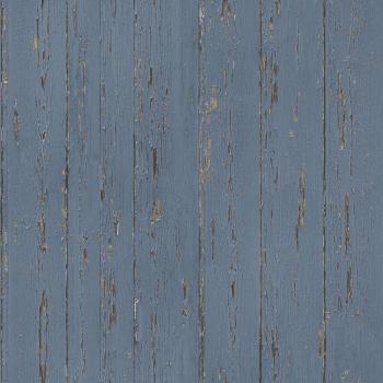Noordwand Papel de pared Homestyle Old Wood azul - papel de pared, diseño de madera envejecida, color azul, fácil de aplicar, resistente y duradero