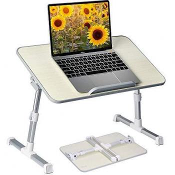 Neetto Mesa de Cama para Portátil Ajustable, Escritorio Portátil, Bandeja de Sofá Plegable, Escritorio de Calidad para Portátil, Atril para Sofá y Soporte de Suelo de Lectura para Niños - Minitable