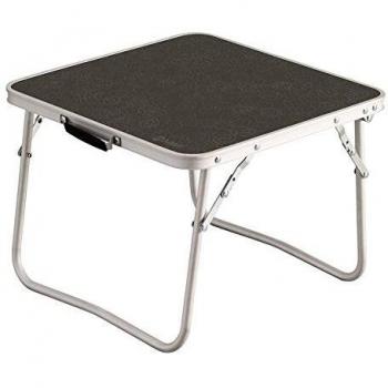 Mesa Auxiliar Plegable Outwell Nain Bajo Negro 404030 cm Aluminio para Camping