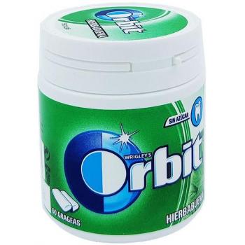 Orbit Hierbabuena Chicle Bote 60 Unidades