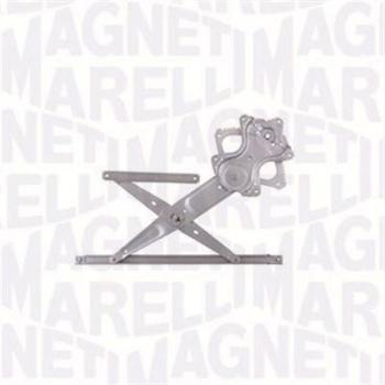 Elevalunas eléctrico MAGNETI MARELLI 350103170197, compatible con vehículos específicos, incluye motor de elevación, mecanismo de poleas y cableado preinstalado para fácil instalación