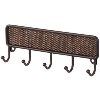 InterDesign Twillo - Portallaves de pared, bronce