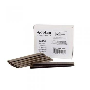 Grapas Mod. 90 de 38mm para Grapadoras COFAN - Caja de 4,000 unidades