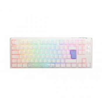 Ducky Teclado Mecânico ONE 3 Classic TKL RGB Pure White MX-Silent Red (ES)