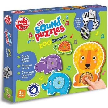 Puzzle Infantil Reig Zoo Shapes Animales Musical Granja