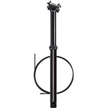 CRANKBROTHERS Highline 3 Tija de sillín, Unisex, Negro, 150mm x 31.6