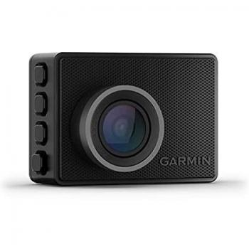 Garmin Dash CAM 47 – Cámara Delantera para Coche con Pantalla de 2”, 1080 píxeles y 140 Grados, Detector de incidentes y Modo vehículo aparcado, 2.1 MP