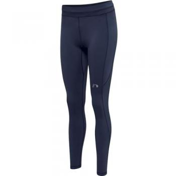 Mallas Deportivas Newline Core para Mujer con Cierre Con Cordón en Color Azul