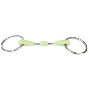 Horka doble articulado sueltos anillo bridón Apple 16 mm, manzana