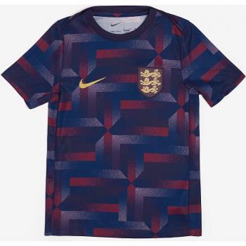 Camiseta de fútbol Nike Dri-FIT Inglaterra Prematch Júnior Morado (XL)