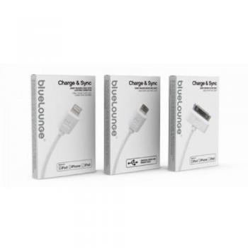 Bluelounge 720109 - Cable Lightning de 20 cm para productos de Apple, blanco
