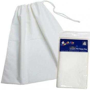 Junior Joy 6238 - Bolsa para pañales mojados, color blanco