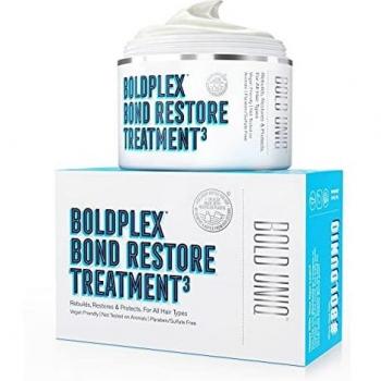 BoldPlex 3 Bond Repair - Máscara de Tratamiento de Proteínas del Cabello - Fórmula Acondicionadora Hidratante para el Cabello Rizado, Seco, Teñido, Encrespado, Quebrado o Decolorado - 200ml
