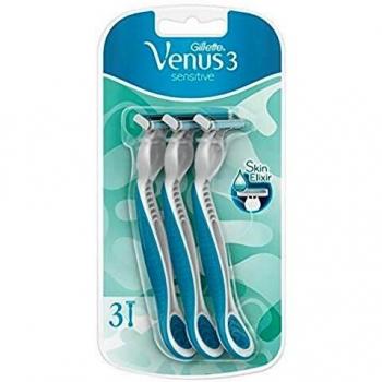 Gillette Venus3 Sensitive Disposable Razor for Women 3 Units