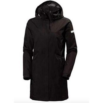 Helly Hansen Women's Aden Long Rain Coat Black Size S