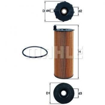 Knecht OX 196/1D1 filtro de aceite