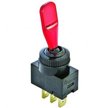 Interruptor On/Off 12V Rojo CARPOINT Modelo 0810660