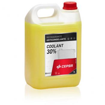 Refrigerante - anticongelante coolant 30% 5l. Cepsa