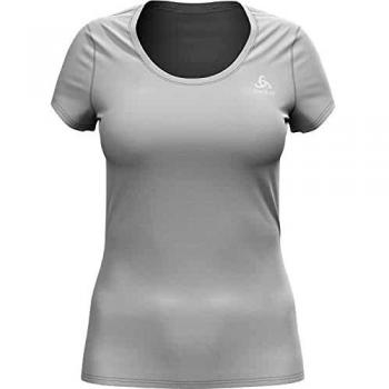 Camiseta Térmica de Manga Corta Odlo Active F-Dry Light Eco para Mujer - Color Blanco - Talla XXL