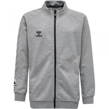 Hummel Chaqueta Move Grid Cotton - Chaqueta de algodón con cremallera para niños, diseño moderno, material suave y cómodo, ideal para actividades deportivas y uso diario