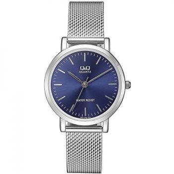 Citizen Q&Q QA21J202Y - Reloj de Pulsera para Mujer, Azul/Metálico