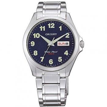 Orient Unisex Adult Analogue Quartz Watch with Stainless Steel Strap FUG0Q008D6
